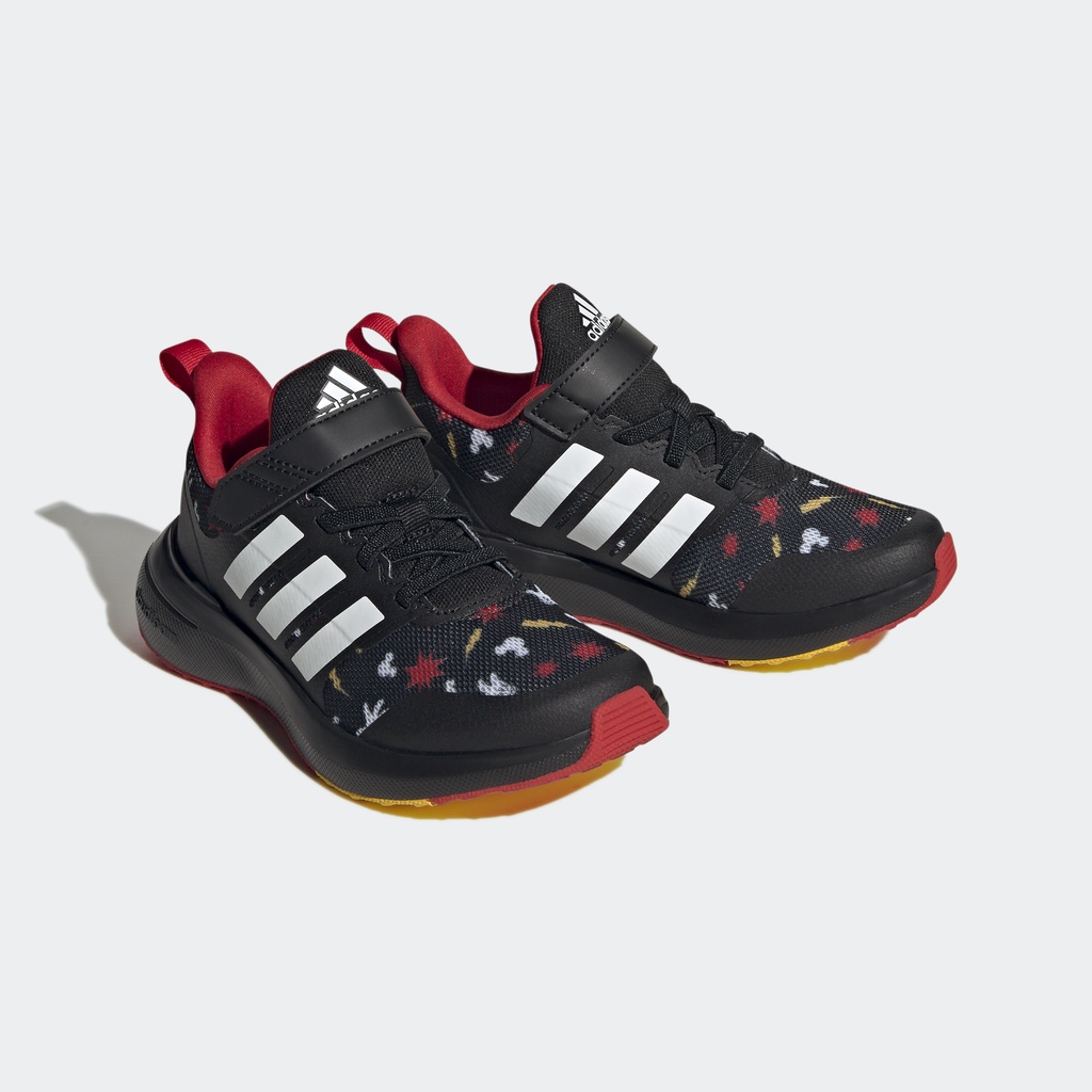 Adidas Chạy Giày adidas x Disney FortaRun 2.0 Mickey Cloudfoam Có Quai Dán Và Dây Co Giãn Trẻ em Đen HP8997