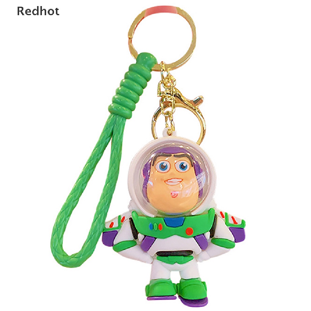 1 Móc Khóa Xe Hơi Ba Mắt Hình Gấu Dâu Tây Dễ Thương