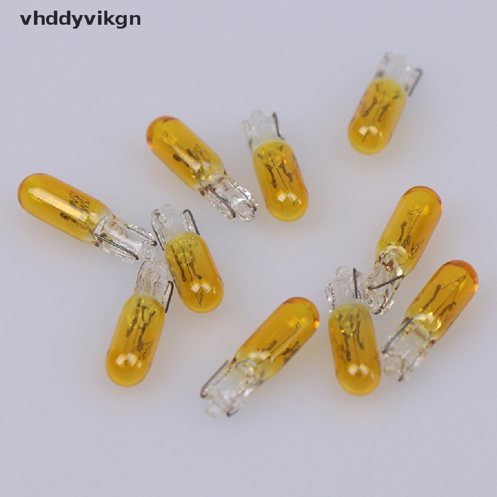 Bộ 10 Bóng Đèn Led T5 12v 1.2w Chất Lượng Cao Cho Xe Hơi