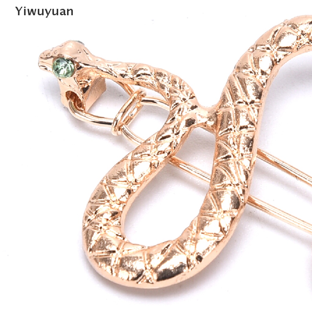 < Yiwuyuan > Kẹp Tóc Kim Loại Màu Vàng Thời Trang Mới Cho Nữ