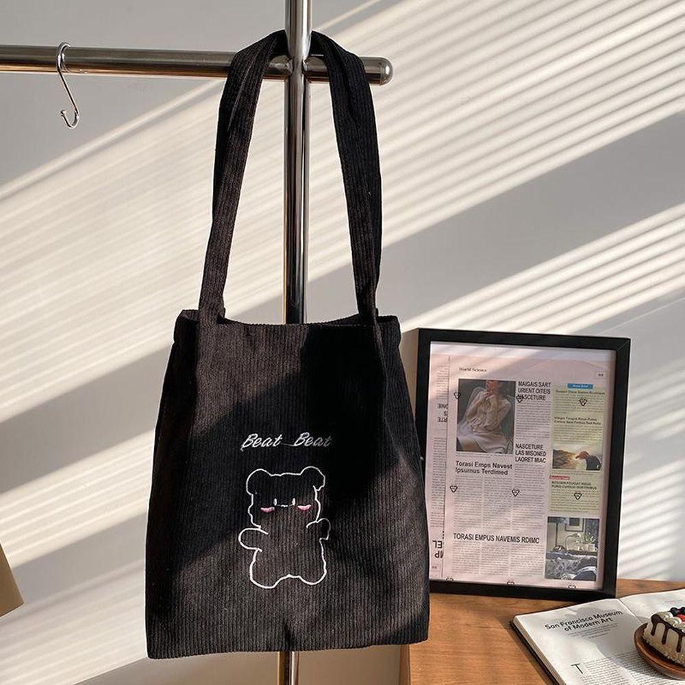 Túi Đựng Mỹ Phẩm Xách Tay Đeo Vai Bằng Vải Nhung Sành Điệu Cho Thanh Thiếu Niên