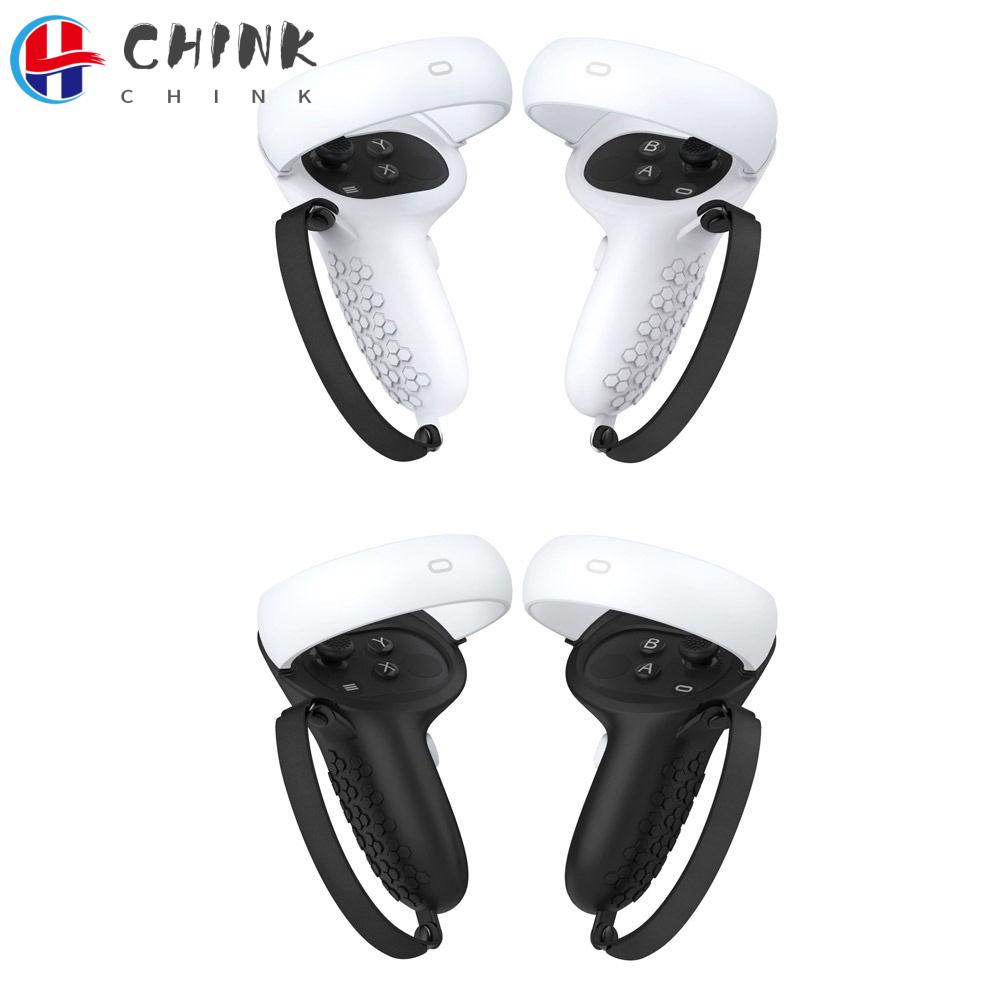 Tay Cầm Điều Khiển Chơi Game Thực Tế Ảo VR Bằng Silicone Chống Sốc