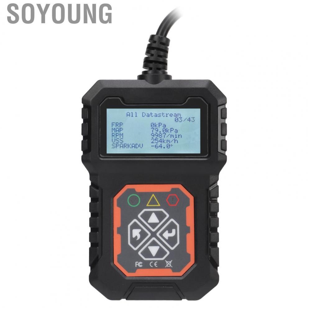 Soyoung OBD2  8V To 25V Read Codes Engine Fault Code for Vehicle