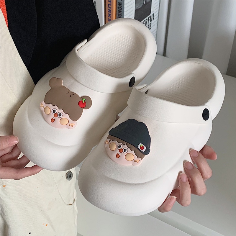 Bán chạy Dép Xăng Đan eva Đục Lỗ Thoáng Khí Họa Tiết Hoạt Hình Dễ Thương Cho Học Sinh Crush199