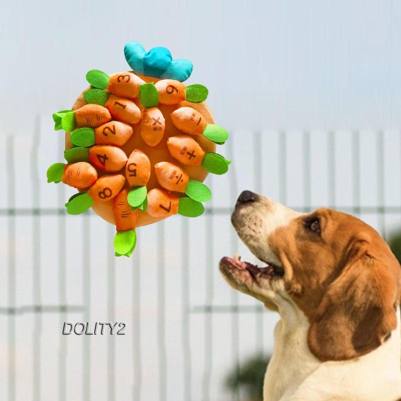 Đồ Chơi Nhồi Bông Hình Củ Cà Rốt Cho Thú Cưng [Dolity2]
