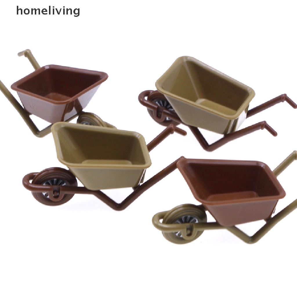 1 Mô Hình Xe Đẩy Em Bé Mini Tỉ Lệ 1: 12 Trang Trí Nhà Búp Bê