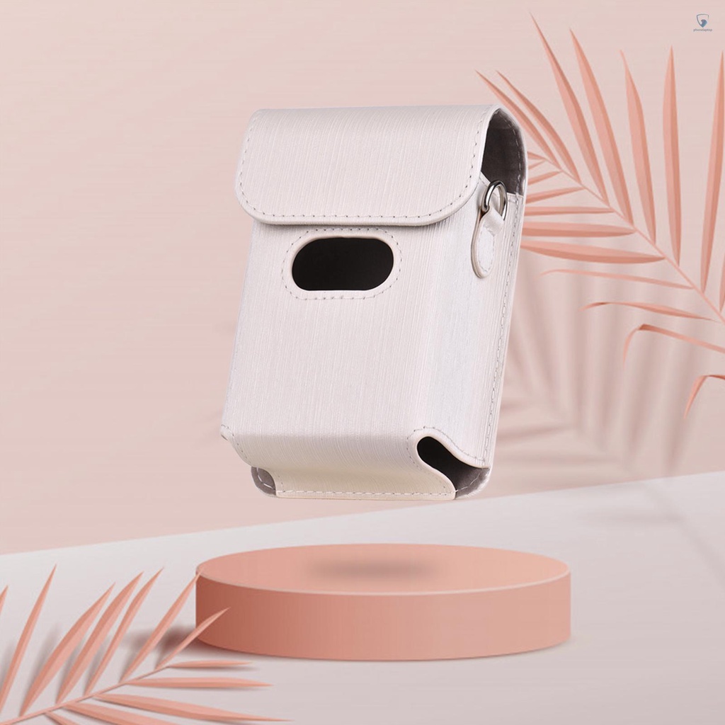 Túi Đựng Máy Ảnh Chống Thấm Nước In Họa Tiết Có Dây Đeo Vai Tháo Rời Được Thay Thế Cho Fujifilm Instax Mini Link