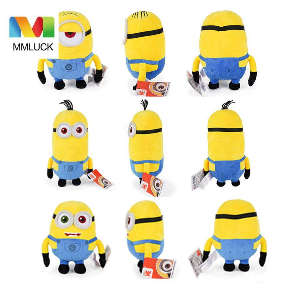 Đồ Chơi Nhồi Bông Mềm Mại Màu Vàng Hình Phim Beanie Cho Trẻ Em