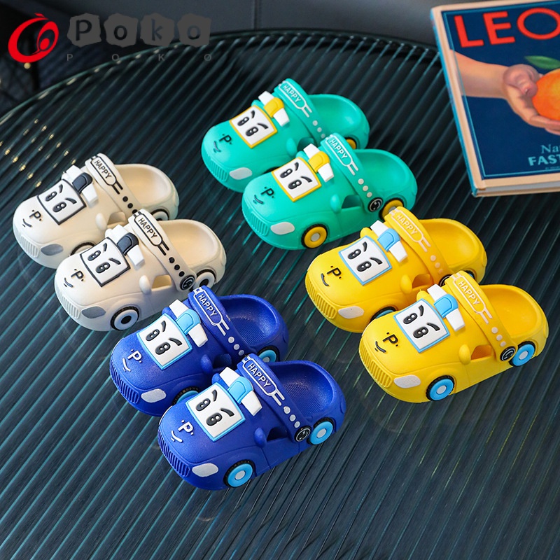 Dép Sandal Đục Lỗ Đế Mềm Chống Trượt Phong Cách Hoạt Hình Dễ Thương Mẫu Mới 2023 Dành Cho Bé Trai Và Bé Gái