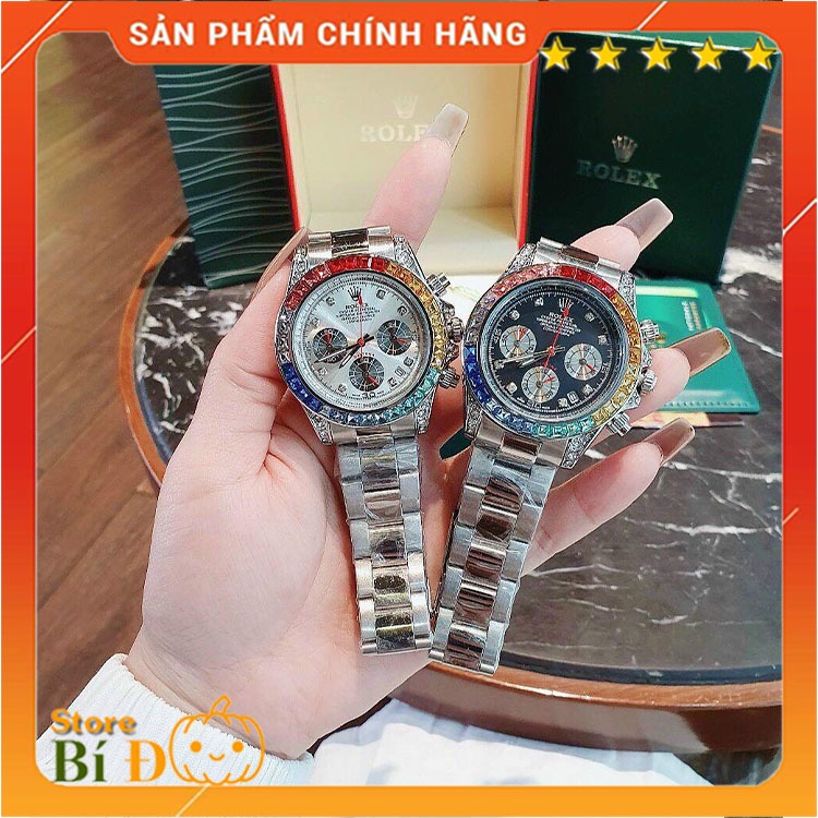 Đồng hồ nam máy nhật, kính shaphire, chống nước, chạy full kim, mặt đá màu 40mm, dây hợp kim đúc CAO CẤP