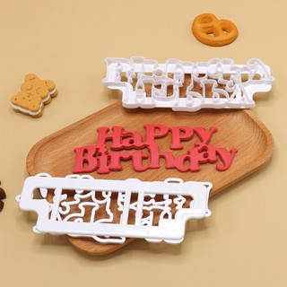 Khuôn Cắt Bánh Quy Hình Chữ Happy Birthday