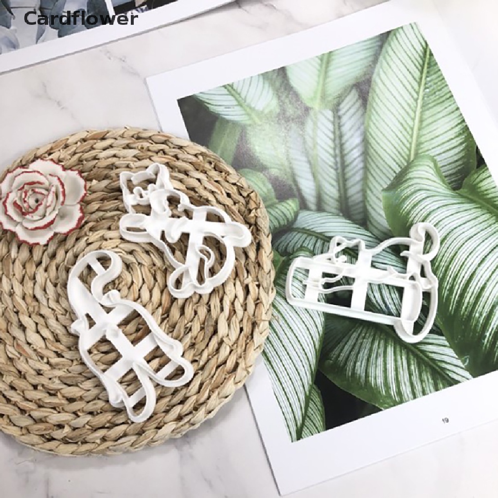 1 Khuôn Cắt Bánh Hình Mông Mèo 3D Bằng Nhựa