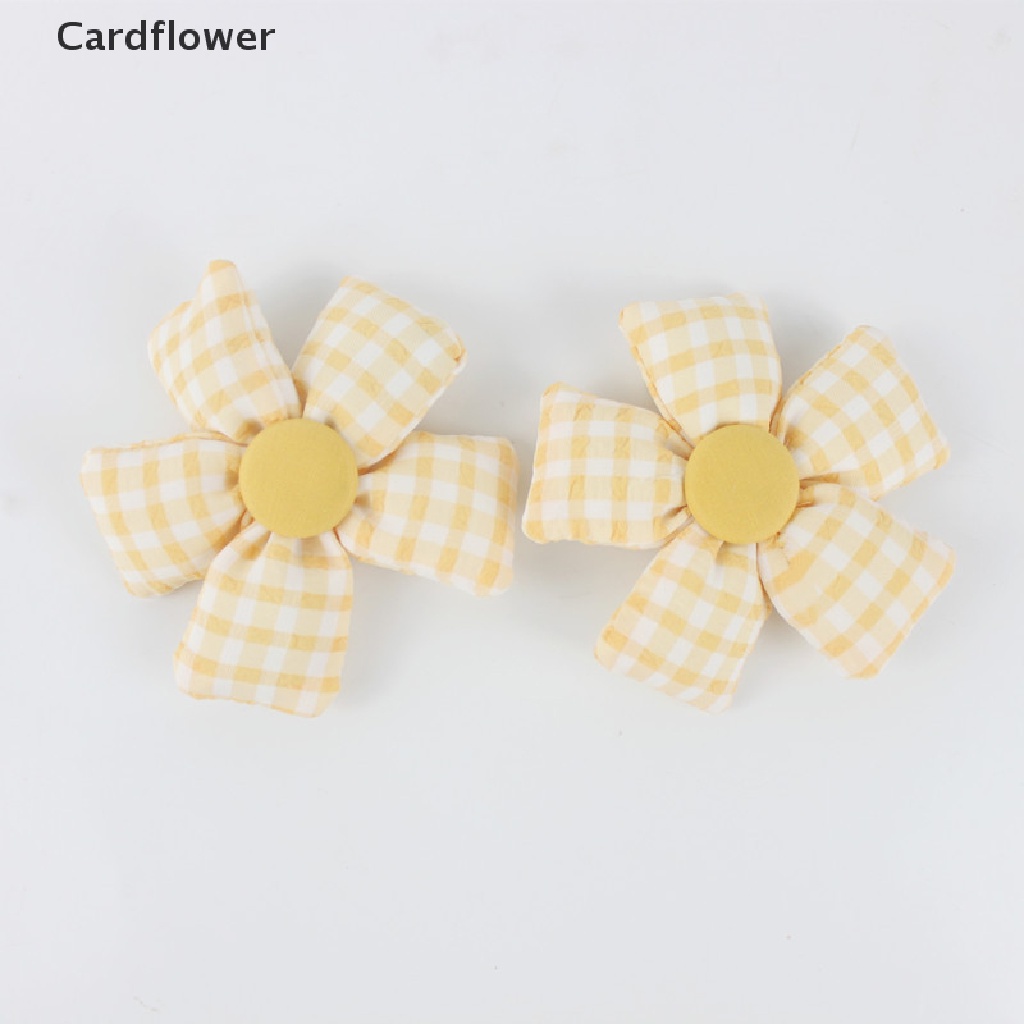 < Cardflower > Trâm Cài Áo Hình Hoa Hướng Dương Hoạt Hình Ngọt Ngào Phụ Kiện Trang Trí Túi Xách