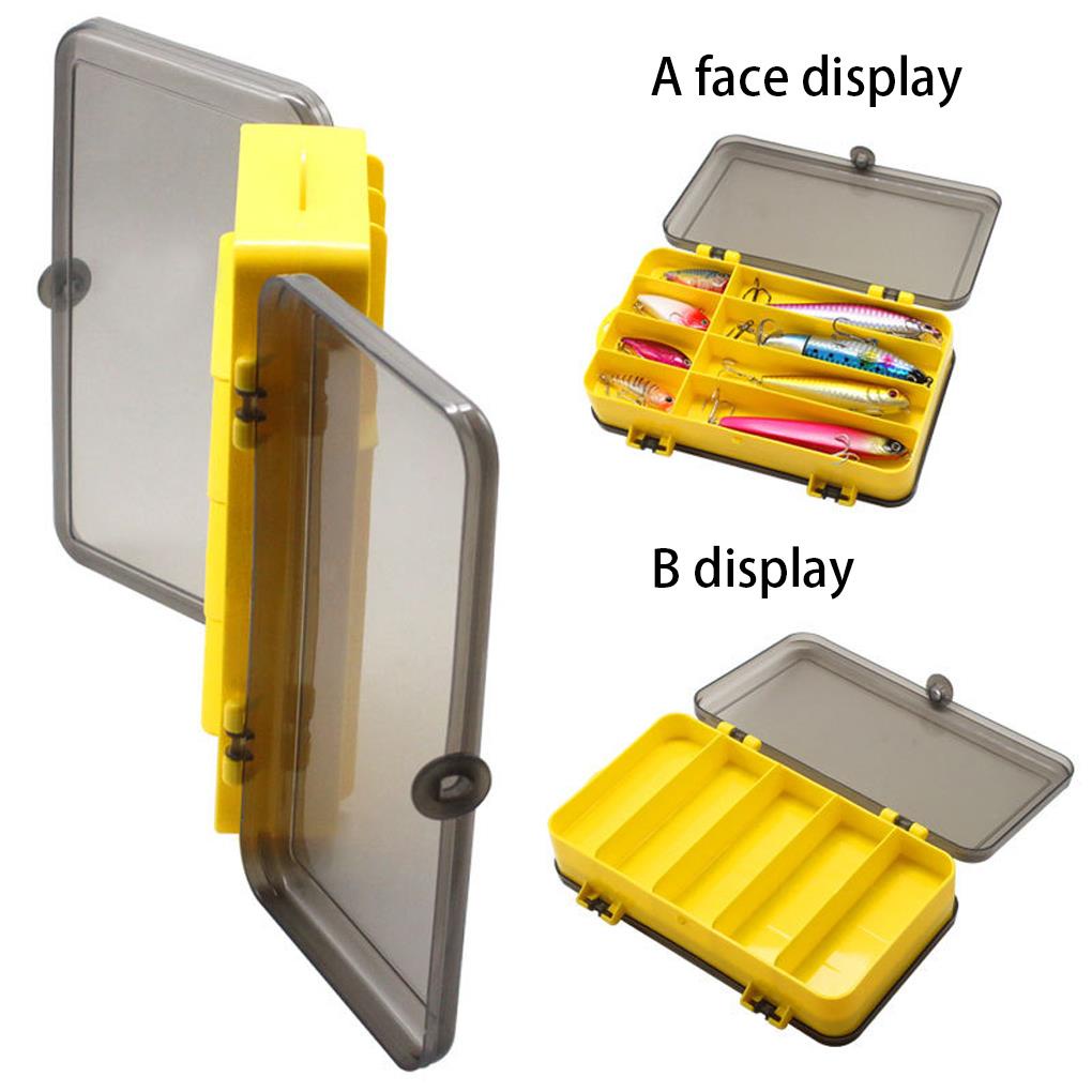 Hộp Đựng Dụng Cụ Câu Cá Thay Thế Bằng ABS Nhiều Ngăn Tiện Dụng