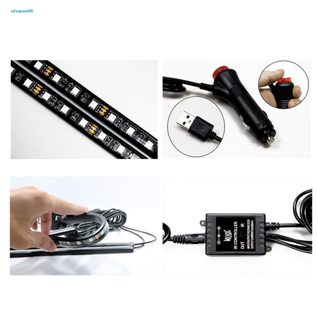 Đèn Nhiều Màu Sắc SDRU Có Thể Điều Chỉnh Dành Cho Xe Hơi