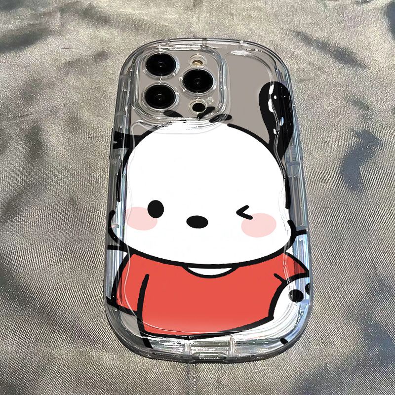 ✅Ốp Điện Thoại Mềm Trong Suốt Chống Sốc Hình Cún Pacha Cho Iphone 11xs promax7 1213iPhone14 / 8p xr