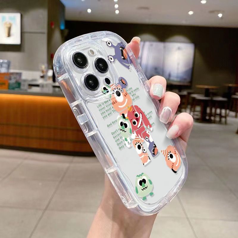 ✅Ốp Điện Thoại Dẻo Trong Suốt Họa Tiết Hoạt Hình Gấu Violent Chống Sốc Cho Iphone14 Xr promax13 12 78p11 xs