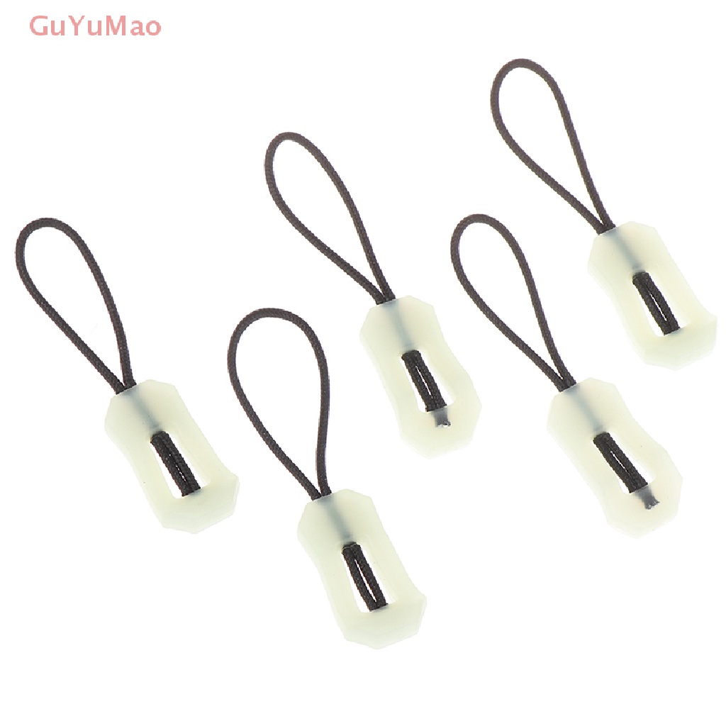 [cxGUYU] Bộ 5 Dây Kéo Đánh Dấu Phát Sáng Trong Bóng Tối Cho Áo Khoác PRTA