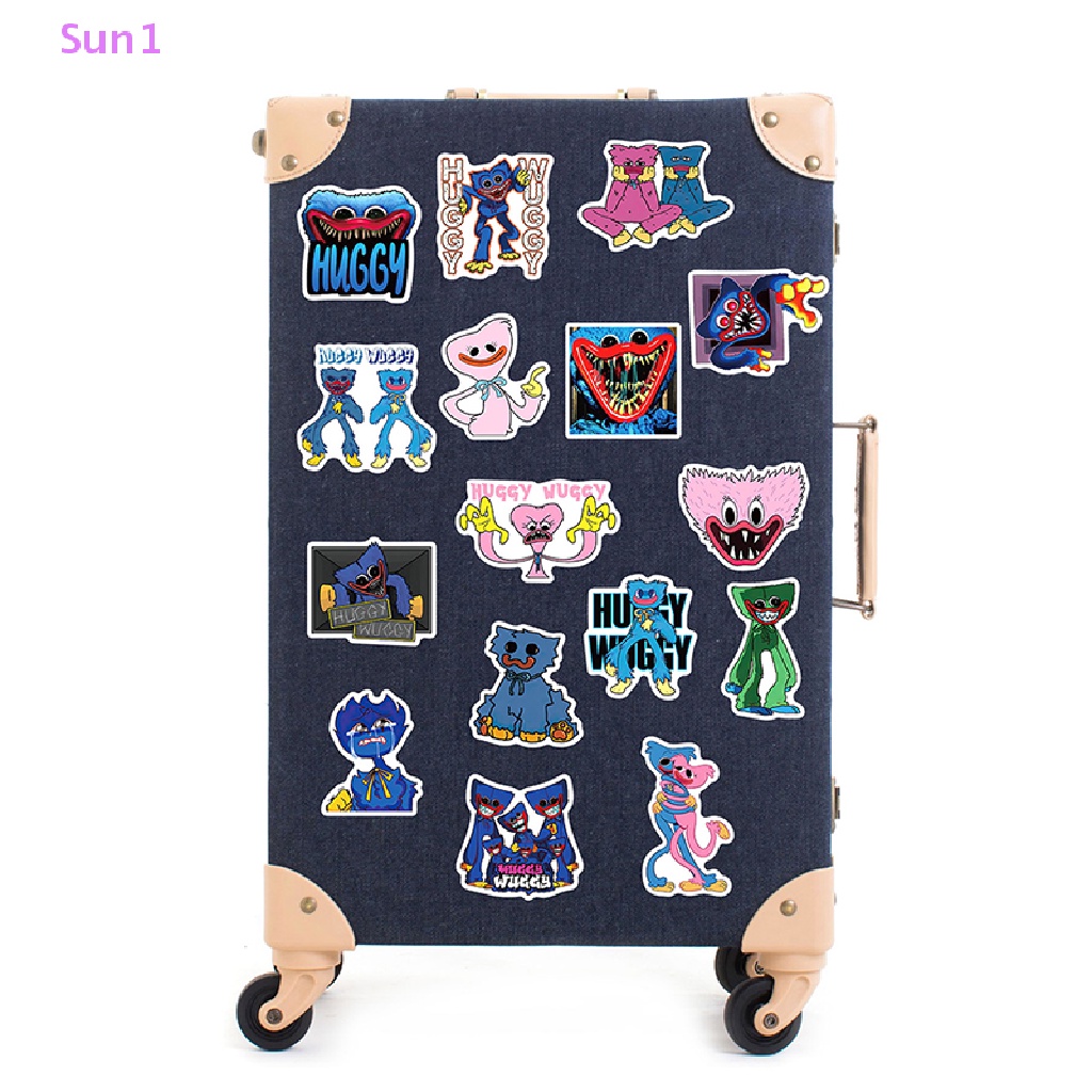 Sun1 > 50 Nhãn Dán Trang Trí Hành Lý / Guitar Họa Tiết Graffiti Kinh Dị