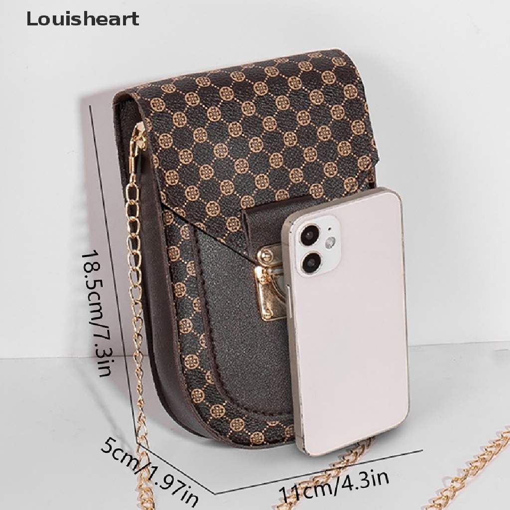 Túi Đeo Chéo Louisheart Đựng Điện Thoại Thiết Kế Đơn Giản Thời Trang Cao Cấp