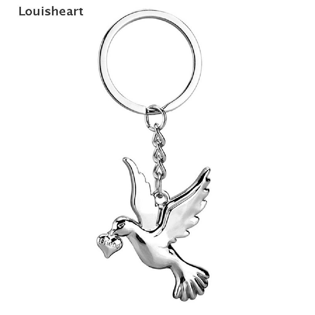 1 Móc Khóa Hình Chim Bồ Câu DIY Dễ Thương