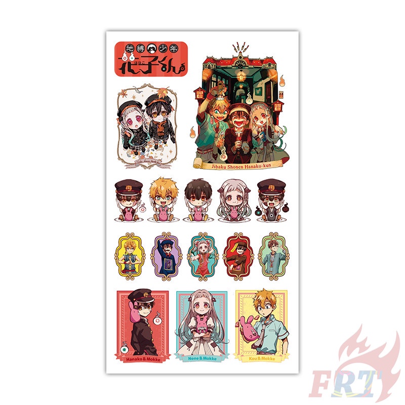 ❣️1 Tấm Hình Xăm Dán Tạm Thời Hanako-kun Series 02 Mini❣️ Hình Xăm Dán Chống Thấm Nước Quyến Rũ
