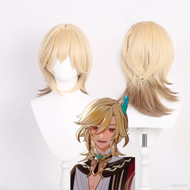 Bộ Tóc Giả Bằng Sợi Tổng Hợp Chịu Nhiệt Hóa Trang Nhân Vật Anime