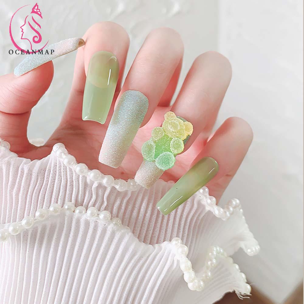 [Hàng mới về] Hạt Đính Móng Tay Trang Trí Nghệ Thuật 3D Thiết Kế Gấu Hoạt Hình Dễ Thương