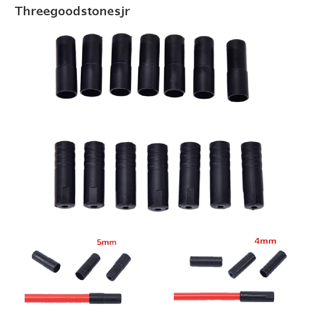 Set 100 Đầu Bọc Dây Phanh Xe Đạp 4 / 5mm JR