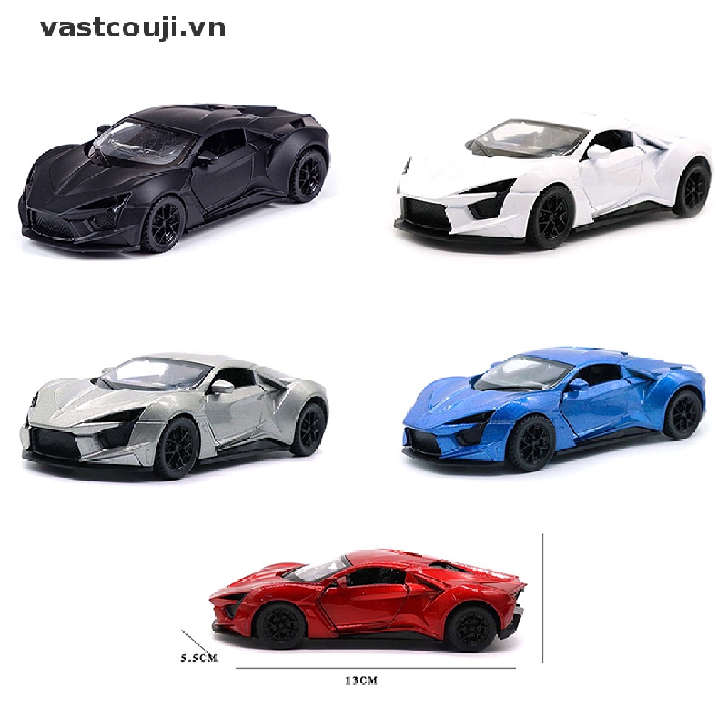 Mô Hình Xe Ô Tô Thể Thao VASTJI Lykan Hypersport Tỉ Lệ 1: 32