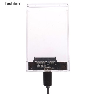 [fas] Box ổ cứng di động 2.5 inch trong suốt USB 2.0 3.0, type C hộp đựng ổ cứng laptop PC VN