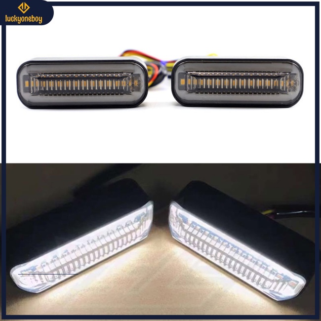 1 Cặp Đèn Led Tín Hiệu Xi Nhan Chất Lượng Cao Cho Xe Máy