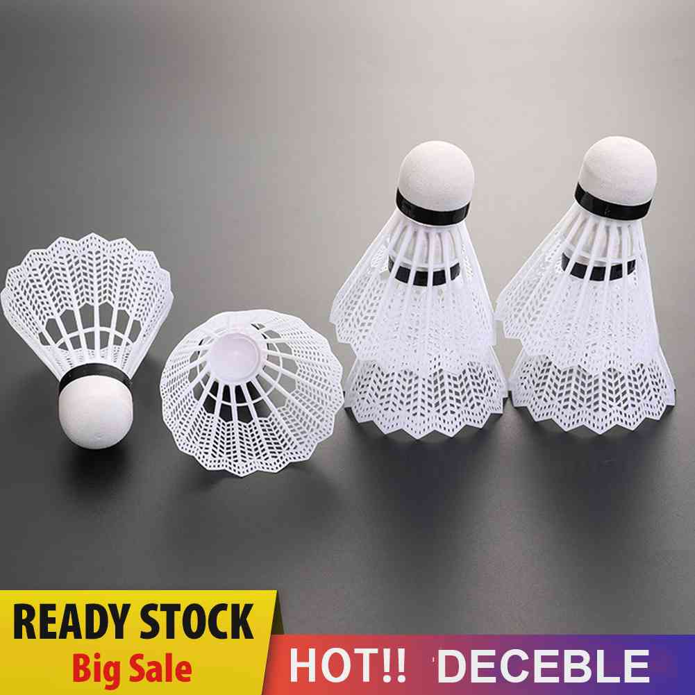 Set 12 Quả Cầu Lông Bằng Nhựa Siêu Nhẹ Chất Lượng Cao