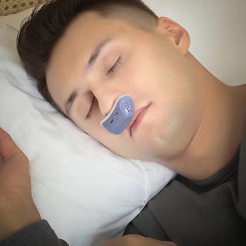 Thiết Bị Chống Ngáy Ngủ Thông Minh Màu Đen Tiện Dụng