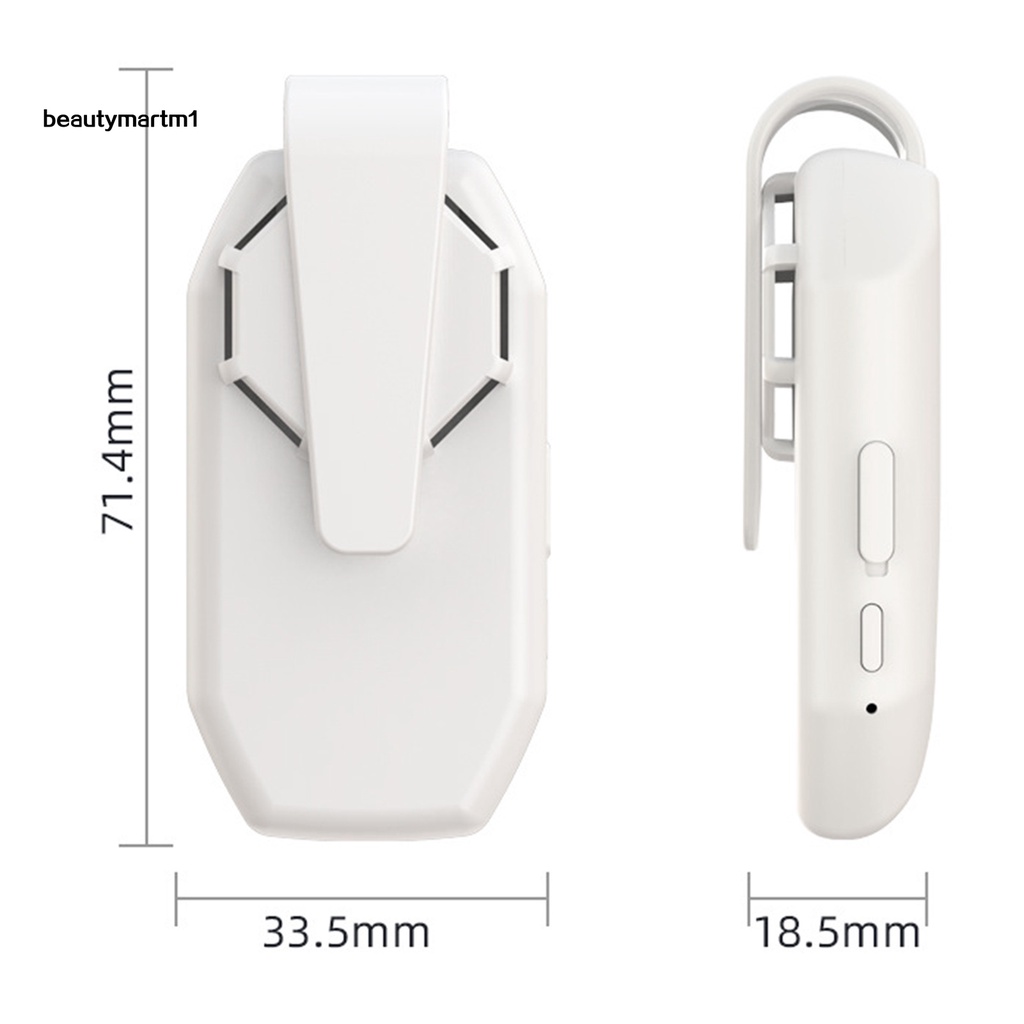 Quạt Mini Rảnh Tay Thoáng Khí Trọng Lượng Nhẹ Có Thể Tháo Rời [BMM1]