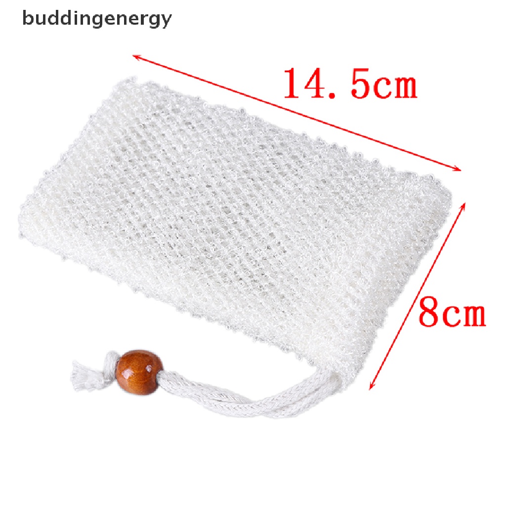 {BUDDI} 1 Túi Lưới Đựng Xà Phòng Tắm Bằng sisal Tự Nhiên Bền {BUDDI}