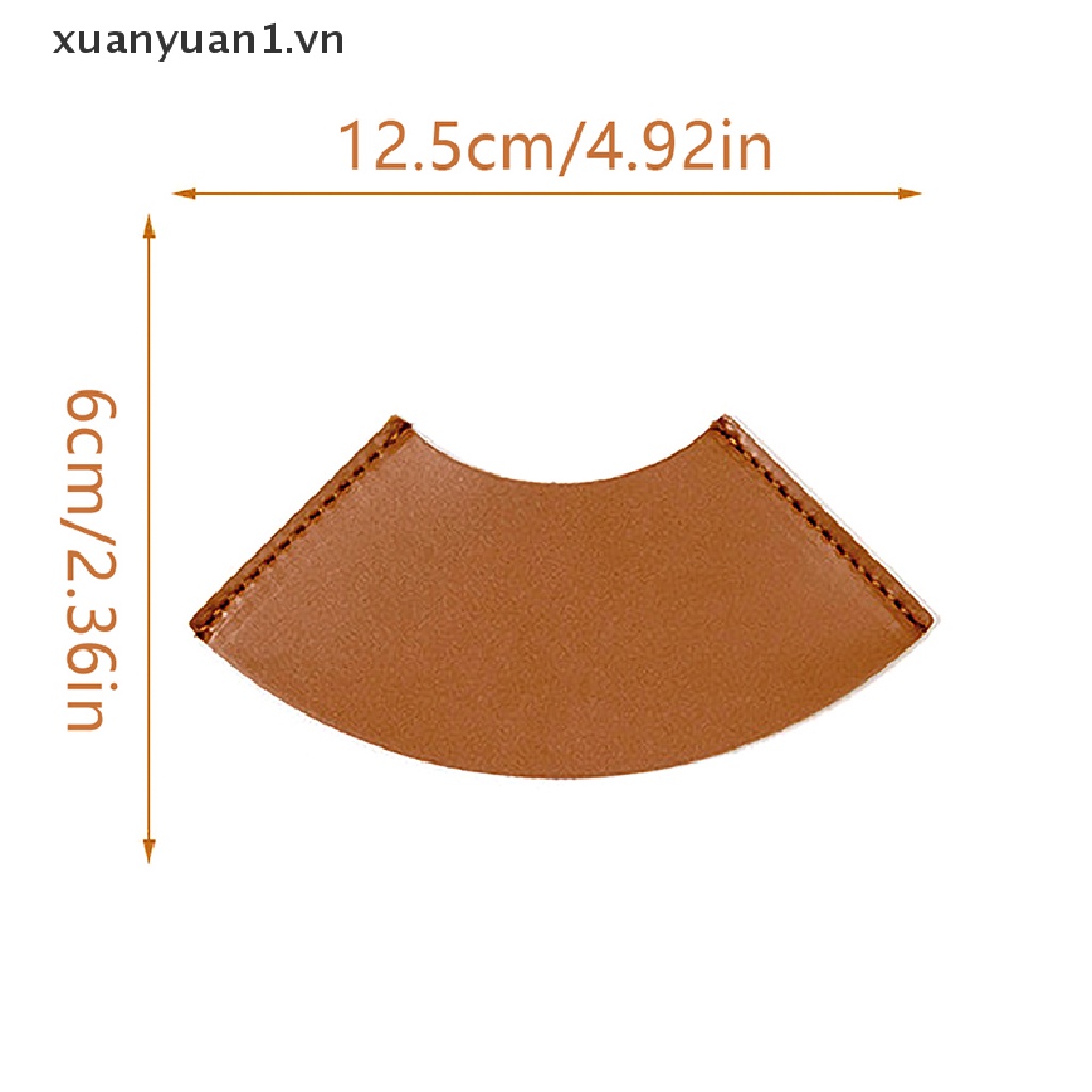 Xuan Kẹp Đánh Dấu Trang Sách Mini Bằng Da Hình Quạt Cầm Tay Vintage Làm Quà Tặng Cho Học Sinh / Trẻ Em