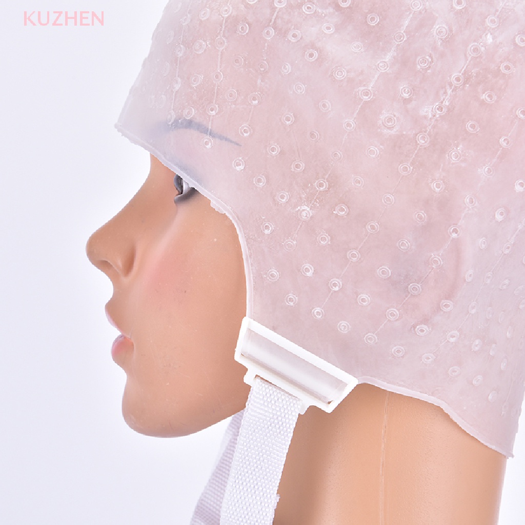 Mũ Silicone Nhuộm Tóc Highlight Có Thể Tái Sử Dụng