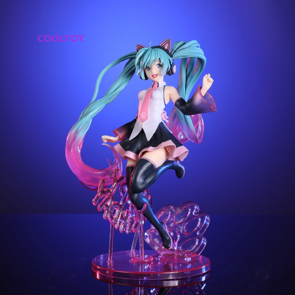 Cooltoy Mô Hình Nhân Vật Hatsune Miku Tai Mèo 23cm
