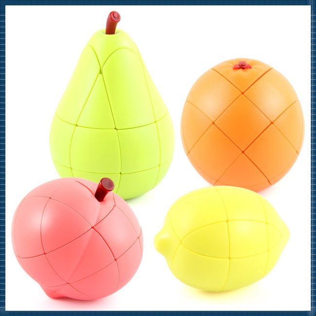Ma Fanxin Đồ Chơi Khối Rubik Hình Trái Cây Mượt Mà Không Kích Ứng Giảm Căng Thẳng