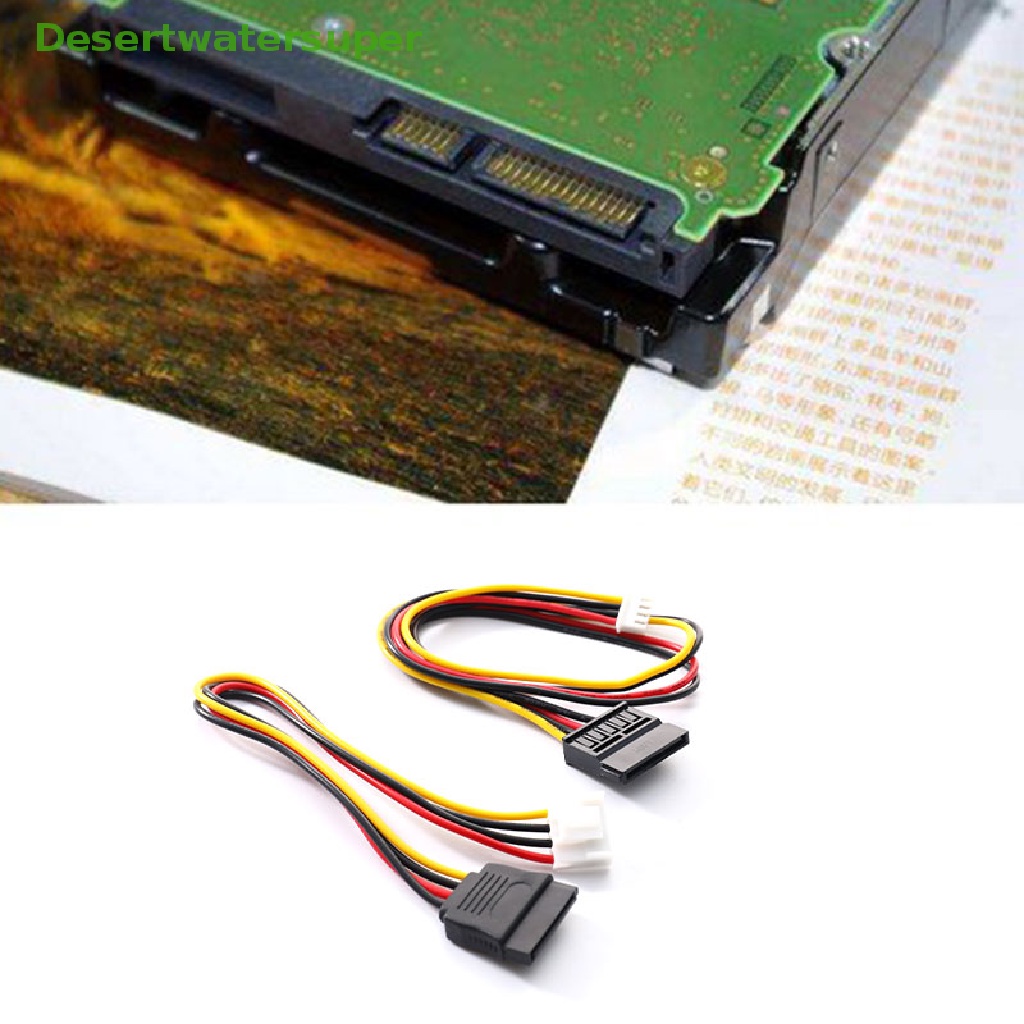 Dây Cáp Chuyển Đổi Ổ Cứng SATA 15 Pin Female Sang 4 Pin Female FDD