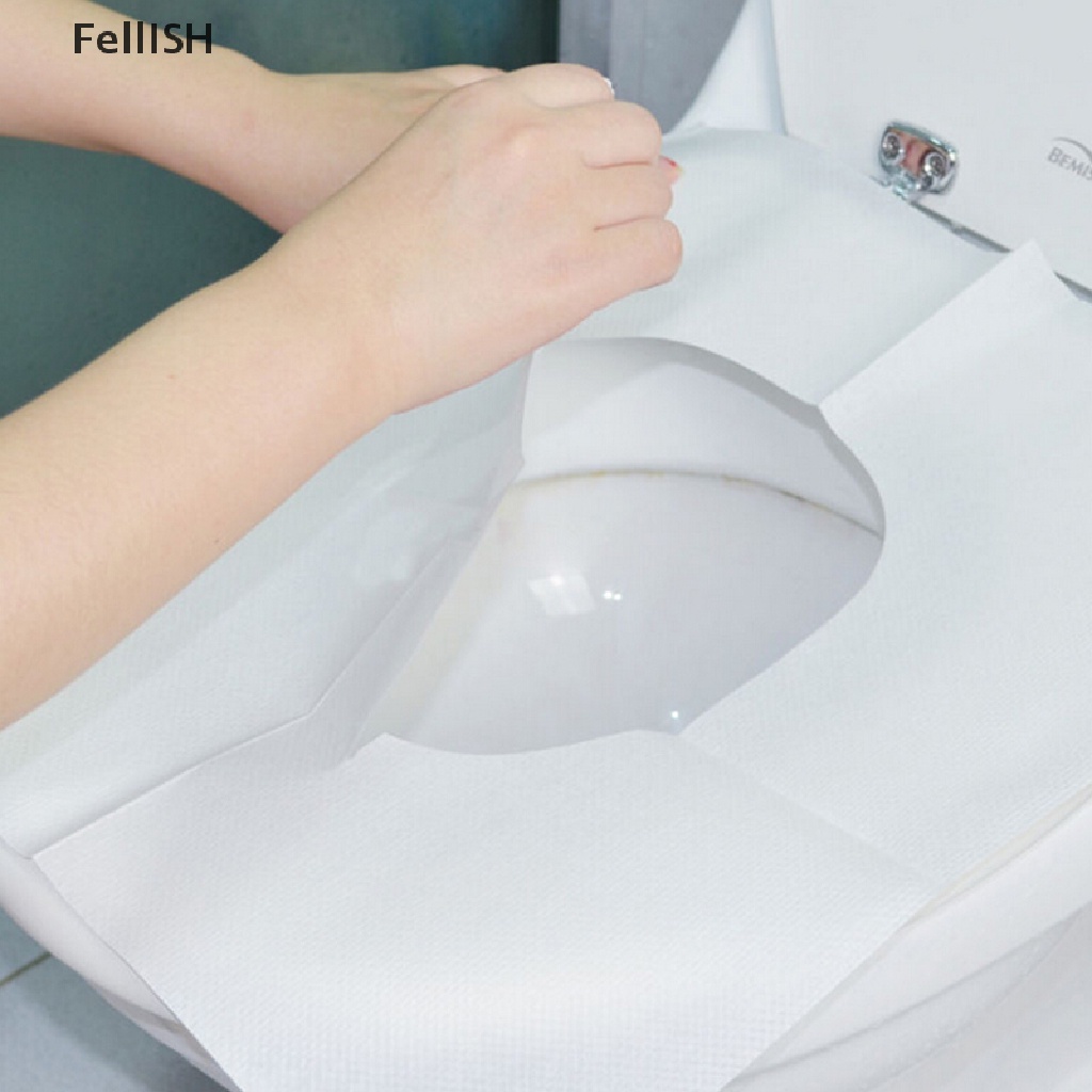 1 Gói 10 Miếng Giấy Lót Bồn Cầu Dùng 1 Lần An Toàn Cho Sức Khỏe 439br