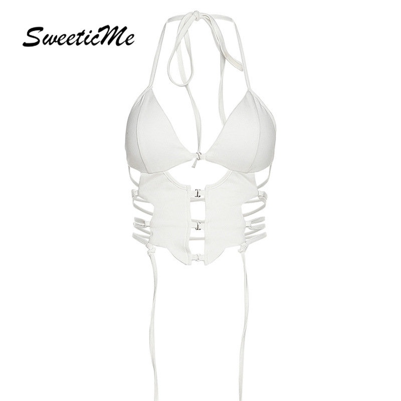 Áo Hai Dây Hở Lưng Màu Trơn Thời Trang Mới 2023 Cho Nữ