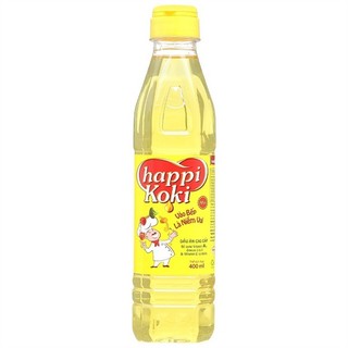Dầu ăn cao cấp happi koki chai 400ml