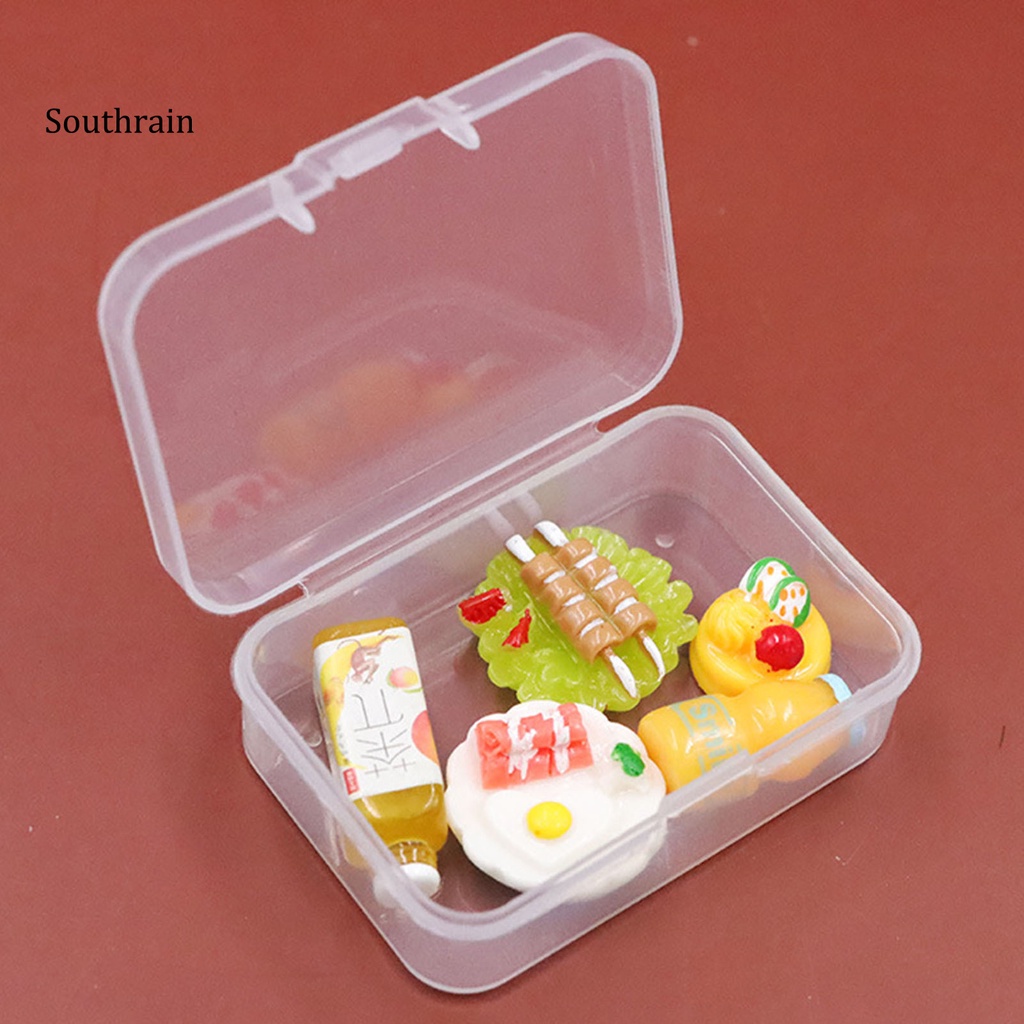 Bộ 5 Mô Hình Bình Bánh Quy / Thức Ăn Độc Đáo Trang Trí Tiểu Cảnh