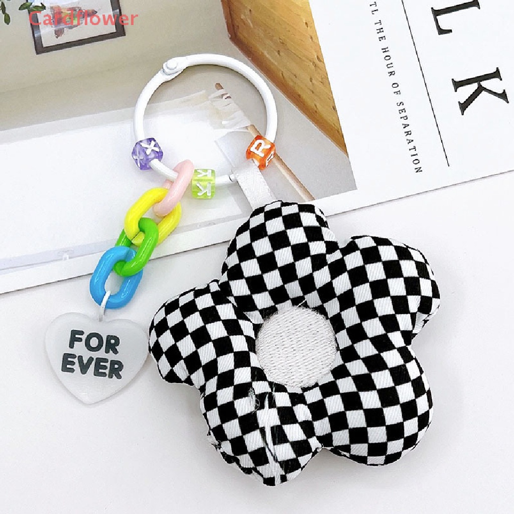 1 Móc Khóa Hoa Hướng Dương Vải Dễ Thương Mới