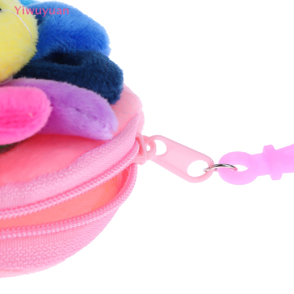 1 Móc Khóa Hình Hoa Hướng Dương Cười Nhồi Bông Nhiều Màu Mới