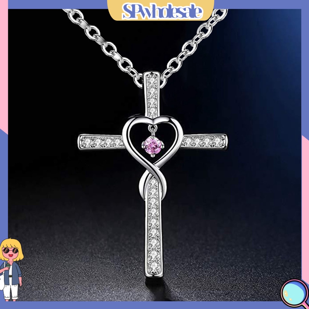 &lt;SPwholesale&gt; Vòng cổ Mặt Thánh Giá Thiết Kế Đơn Giản Thoải Mái Mặc Đi Nghỉ Mát Unisex