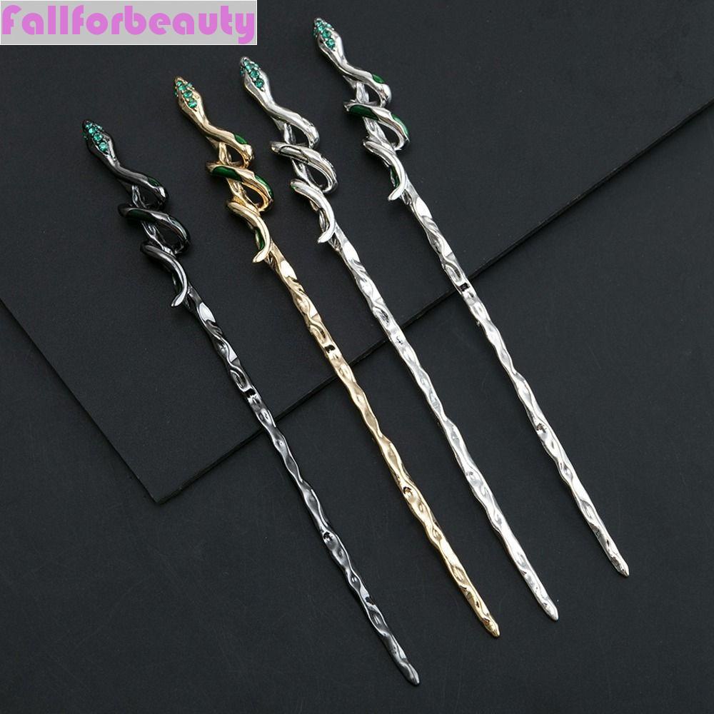 Kẹp Tóc Kim Loại Hình Rắn Phong Cách Trung Hoa Cổ Điển Cho Nữ