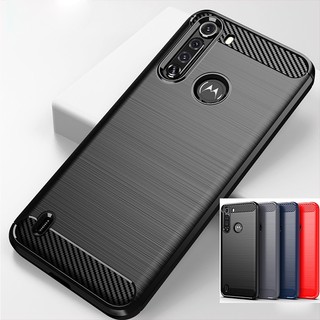 Ốp Điện Thoại TPU Sợi Carbon Chống Sốc Cho Motorola One Fusion / One Fusion + / One Macro / One Macro / One Zoom / One Action / One Vision